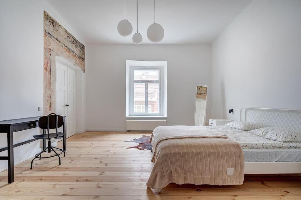 Spacious 2-Bedroom Flat In Old Town By Urban Rent Vilnius Luaran gambar